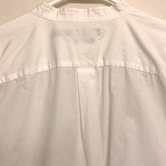 Ralph Lauren White Blouse Long Sleeve Embroidery front - Picture 9 of 15